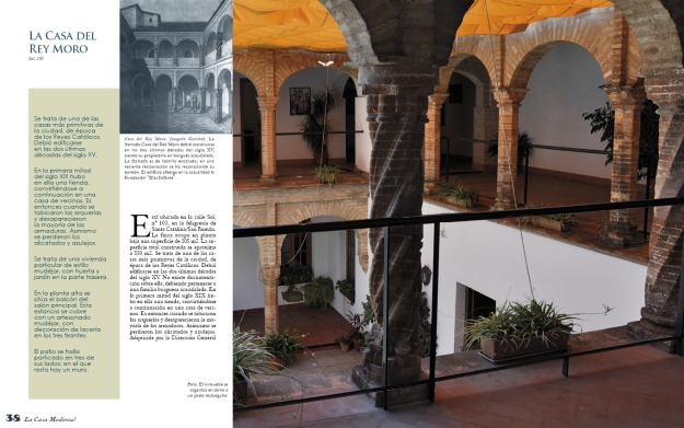 La Casa del Rey Moro en en "Casas Sevillnas desde la Edad Media al Barroco" - Maratania