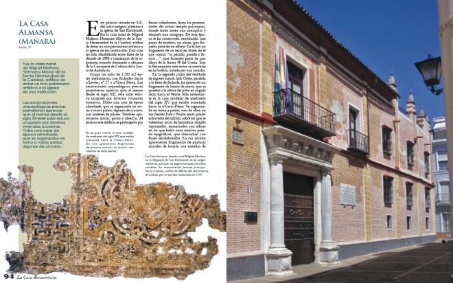 La Casa de mañara en "Casas Sevillanas desde el barroco a la Edad Media - Maratania48